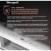 Отдельностоящий холодильник с инвертором Weissgauff WCD 510 Built-in Inverter NoFrost Dark Inox
