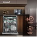 Встраиваемая посудомоечная машина Weissgauff BDW 6136 D Inverter AutoOpen Infolight
