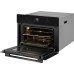 Встраиваемый компактный духовой шкаф с СВЧ Weissgauff OE 449 PDBK Black Edition