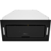 Вытяжка встраиваемая ZUGEL ZHI524GB, черное стекло