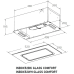 Вытяжка кухонная MEFERI INBOX52BK GLASS COMFORT