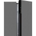 Отдельностоящий холодильник с инвертором Weissgauff WSBS 600 NoFrost Inverter Bru Steel Glass