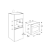 Духовой шкаф с СВЧ Bertazzoni F457HERMWTNE