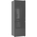 Отдельностоящий холодильник Weissgauff WRK 195 D Full NoFrost Bru Steel Glass