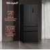 Отдельностоящий холодильник Weissgauff WFD 450 Built-in Inverter NoFrost Dark Inox