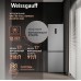 Отдельностоящий холодильник с инвертором Weissgauff WRK 185 Total NoFrost Inverter Inox