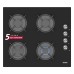 Газовая варочная панель Simfer H60K40S000TB