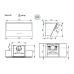 Вытяжка Falmec Design VERSO 85 WHITE