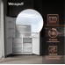 Отдельностоящий холодильник с инвертором Weissgauff WSBS 1036 Inverter NoFrost Premium Black Glass