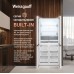 Отдельностоящий холодильник с инвертором Weissgauff WCD 450 W NoFrost Inverter