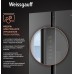 Отдельностоящий холодильник с инвертором Weissgauff WSBS 500 Inverter NoFrost Bru Steel Glass