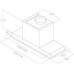Вытяжка Elica HIDDEN ADVANCE BL MAT/A/72 PRF0184107