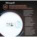 Отдельностоящий холодильник Weissgauff WFD 450 Total NoFrost Inverter Dark Grey Built-in