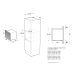 Встраиваемая микроволновая печь Hisense BIM325G42BG