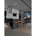 Вытяжка Falmec Design+ POLAR LIGHT isola 35 inox (800) CPOI90.E2P1#ZZZI491F