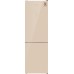 Отдельностоящий холодильник с инвертором Weissgauff WRK 185 Total NoFrost Inverter Beige Glass