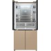 Отдельностоящий холодильник с инвертором Weissgauff WCD 510 Built-in Inverter NoFrost Champagne Glass