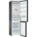 Отдельностоящий двухкамерный холодильник Gorenje NRK6201SYBK