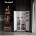 Отдельностоящий холодильник с инвертором Weissgauff WSBS 600 NoFrost Inverter Bru Steel Glass
