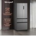 Отдельностоящий холодильник Weissgauff WFD 450 Built-in Inverter NoFrost Inox