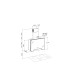 Настенная вытяжка Sirius SLTC 111 FLAT B