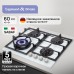 Газовая варочная панель Zigmund & Shtain M 26.6 W
