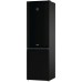 Отдельностоящий двухкамерный холодильник Gorenje NRK6201SYBK