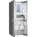 Отдельностоящий холодильник с инвертором Weissgauff WCD 480 Total NoFrost Inverter Silk Inox Built-in
