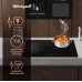 Индукционная варочная панель с инвертором и слайдером Weissgauff HI 632 BA