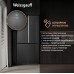 Отдельностоящий холодильник с инвертором Weissgauff WCD 590 NoFrost Inverter Premium EcoFresh Inox Glass