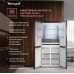 Отдельностоящий холодильник с инвертором Weissgauff WCD 450 BEG NoFrost Inverter