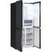 Отдельностоящий холодильник с инвертором Weissgauff WCD 450 Rock Glass NoFrost Inverter