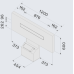 Вытяжка Falmec AIR WALL (моторный блок для модульной панели) CSHN00.01P8#ZZZB490F