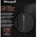 Отдельностоящий холодильник с инвертором Weissgauff WCD 510 Built-in Inverter NoFrost Black Glass