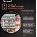 Отдельностоящий холодильник с инвертором Weissgauff WCD 510 Built-in Inverter NoFrost Black Glass