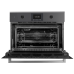 Компактный духовой шкаф с микроволнами Kuppersbusch CBM 6350.0 GPH 6 Black Steel