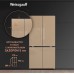 Отдельностоящий холодильник с инвертором Weissgauff WCD 510 Built-in Inverter NoFrost Champagne Glass
