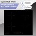 Стеклокерамическая варочная панель Zigmund & Shtain CI 33.6 B