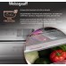 Отдельностоящий холодильник с инвертором Weissgauff WRK 2000 Total NoFrost Inverter Black