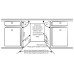 Посудомоечная машина Monsher MDF 4537 Blanc