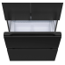 Многокамерный холодильник Meferi MFR83BLACK IX TOTAL NO FROST FRENCH DOOR COMFORT