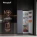 Отдельностоящий холодильник с инвертором Weissgauff WSBS 600 NoFrost Inverter Dark Grey Glass