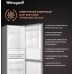 Отдельностоящий холодильник с инвертором Weissgauff WRK 185 Total NoFrost Inverter Inox