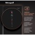 Отдельностоящий холодильник с инвертором Weissgauff WSBS 1036 Inverter NoFrost Premium Black Glass
