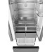 Отдельностоящий холодильник Weissgauff WFD 450 Built-in Inverter NoFrost Inox