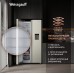 Отдельностоящий холодильник с инвертором и подачей воды Weissgauff WSBS 600 Be NoFrost Inverter Water Dispenser