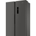 Отдельностоящий холодильник с инвертором Weissgauff WSBS 500 Inverter NoFrost Dark Grey