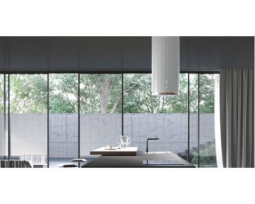 Островная вытяжка Faber Corinthia Isola EV8P WH MATT/TS A37 110.0456.219