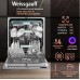 Умная встраиваемая посудомоечная машина Weissgauff BDW 6033 Wi-Fi Inverter Autoopen