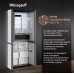 Отдельностоящий холодильник с инвертором Weissgauff WCD 450 WgNF Built-in